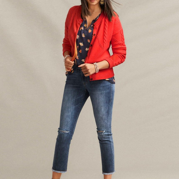 CAbi Sweaters - cabi Cable Cardigan